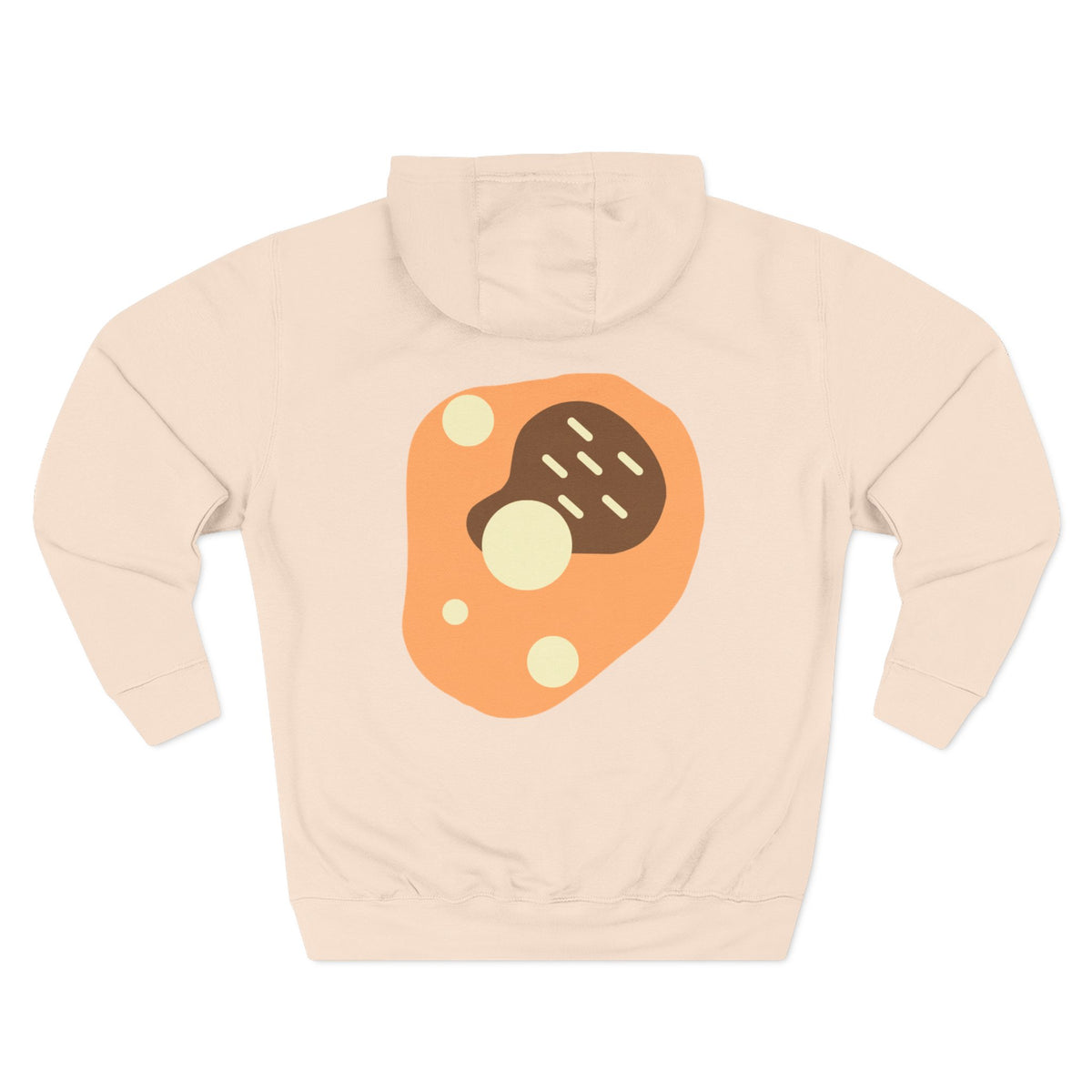 Chilli themed, (Front & Back Design) Adult Fleece Hoodie