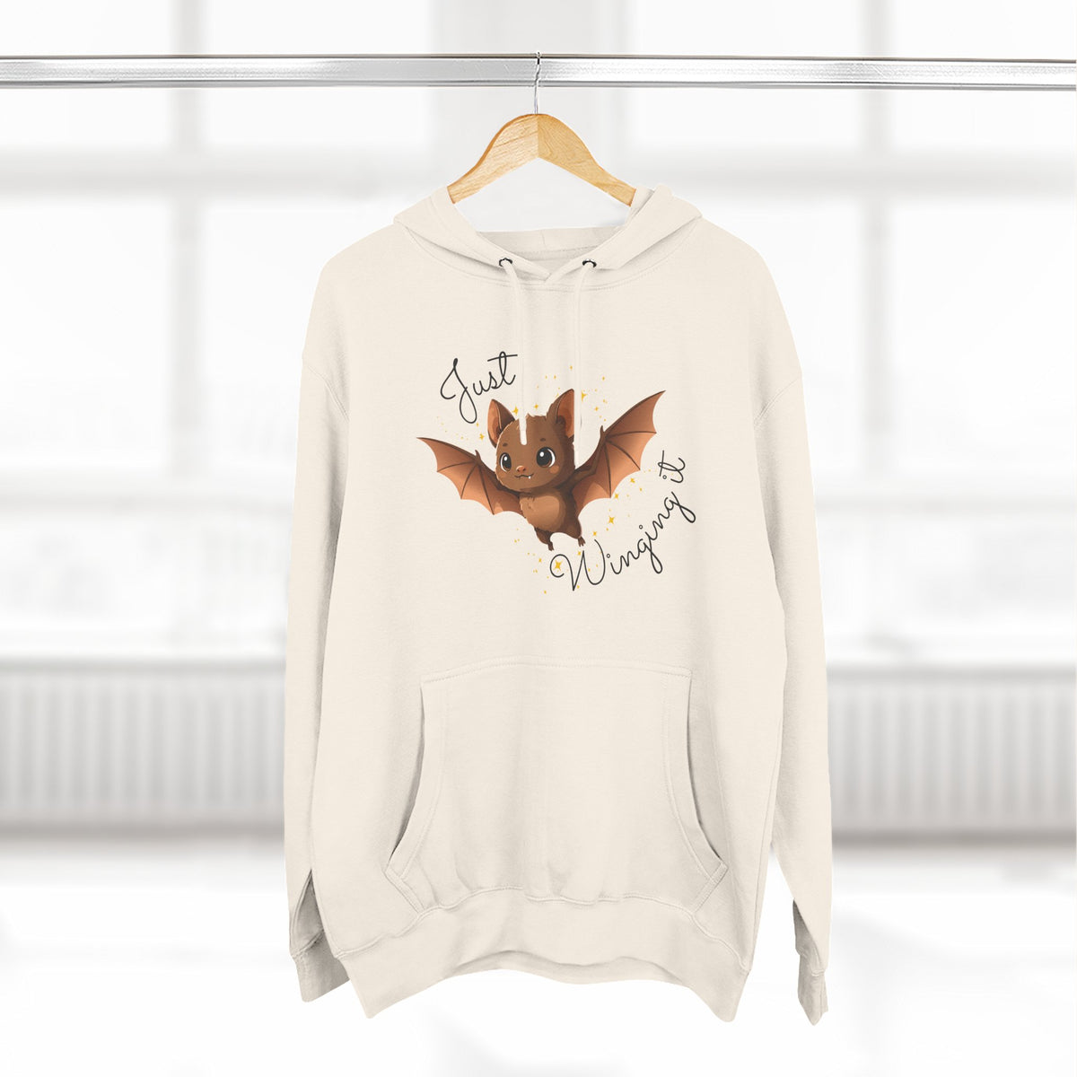 "Just Winging it" Adult Fleece Hoodie