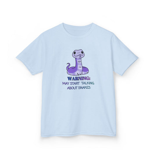 Warning: May talk about Snakes Kids Heavy Cotton™ Tee