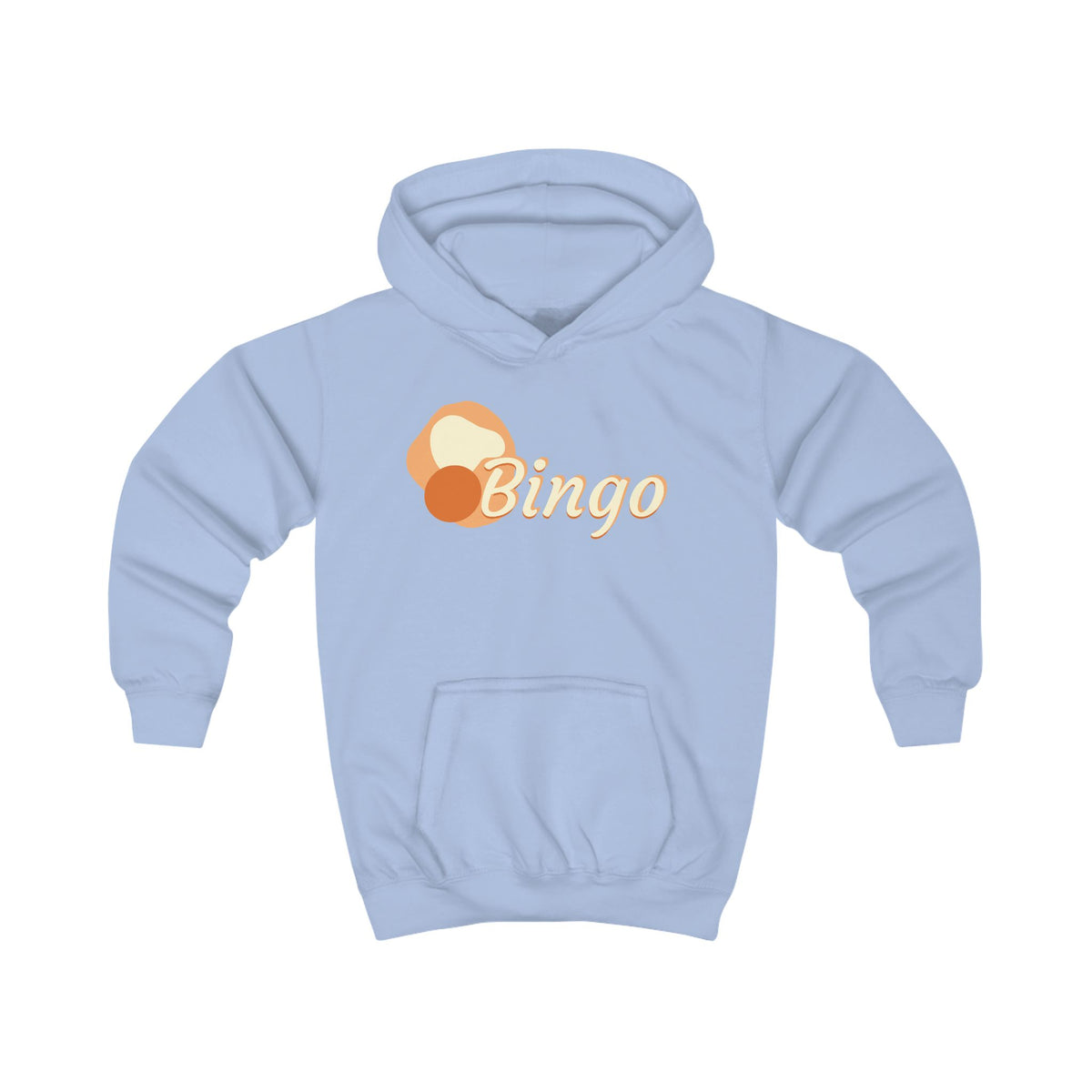 Bingo themed (Front & Back Design) Kids Hoodie