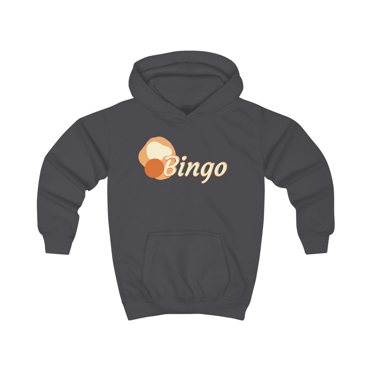 Bingo themed (Front & Back Design) Kids Hoodie