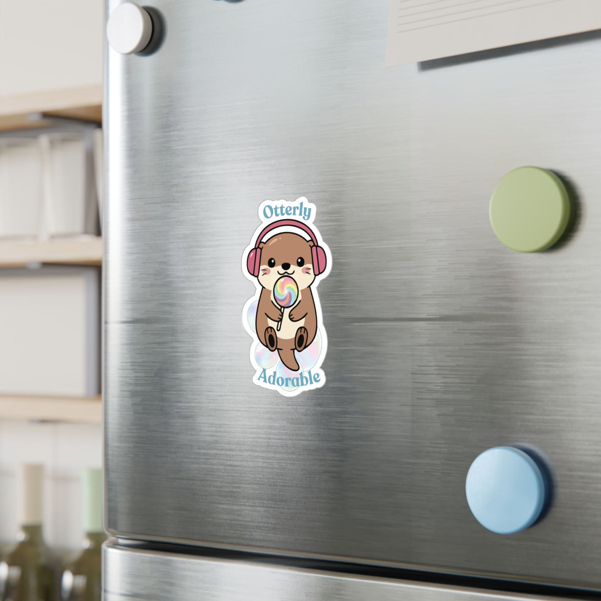 Otterly Adorable Kiss-Cut Vinyl Decals