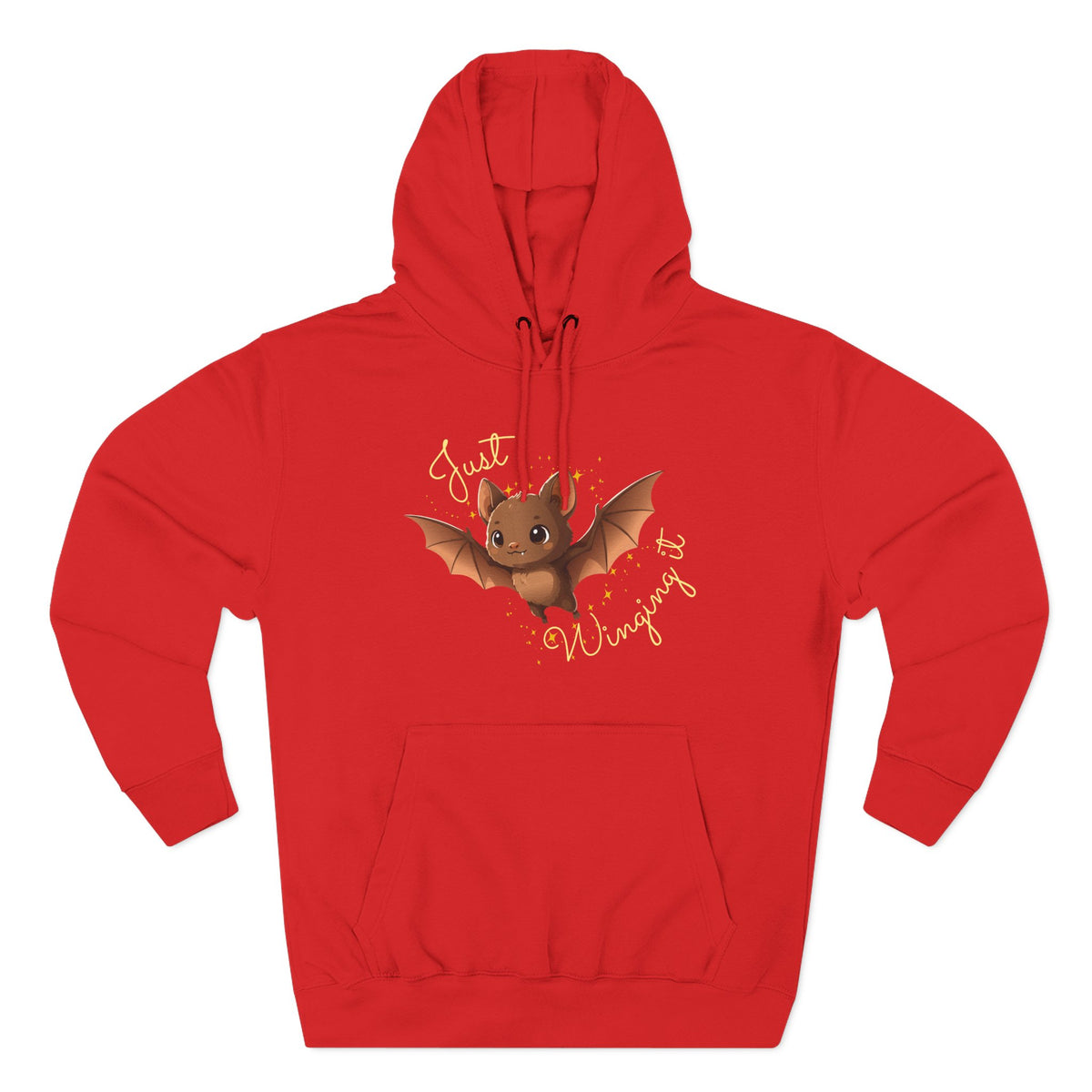 "Just Winging it" Adult Fleece Hoodie