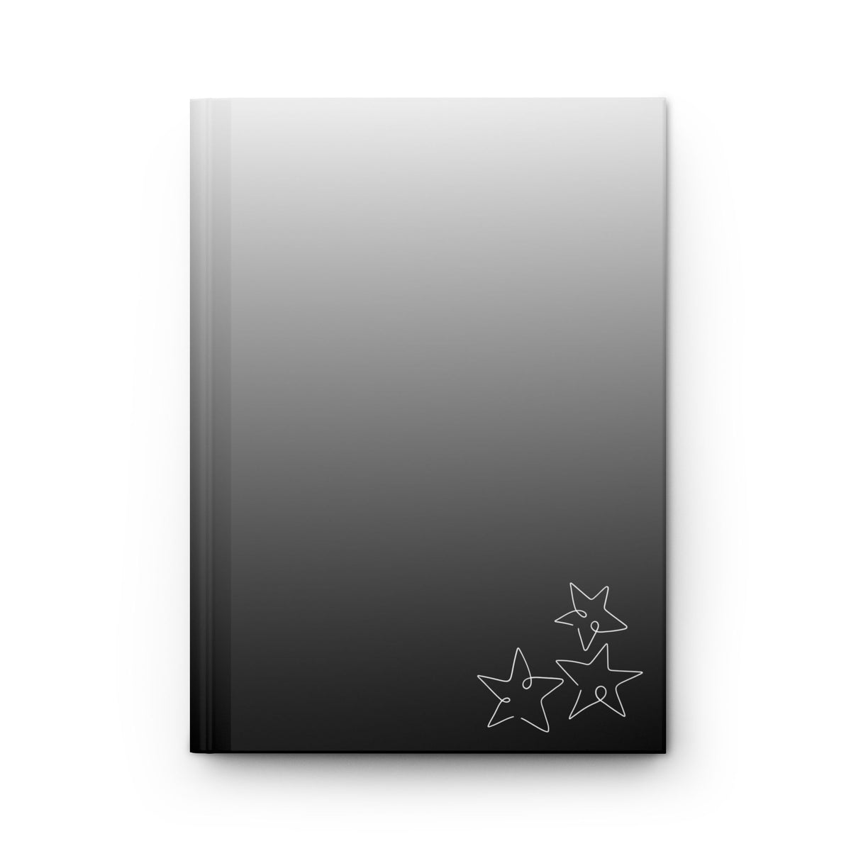 Sticker Book! Black and White Hardcover Matte (Blank)