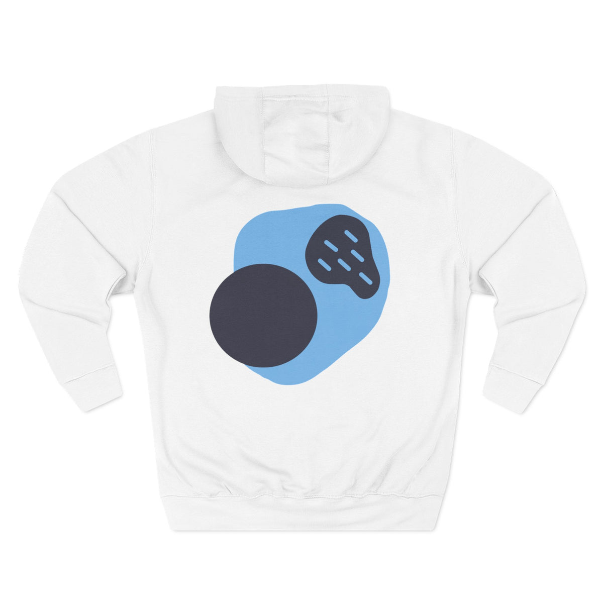Bandit themed, (Front & Back Design) Adult Fleece Hoodie