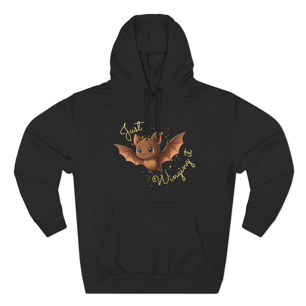 "Just Winging it" Adult Fleece Hoodie