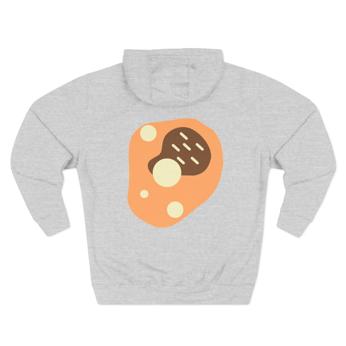Chilli themed, (Front & Back Design) Adult Fleece Hoodie
