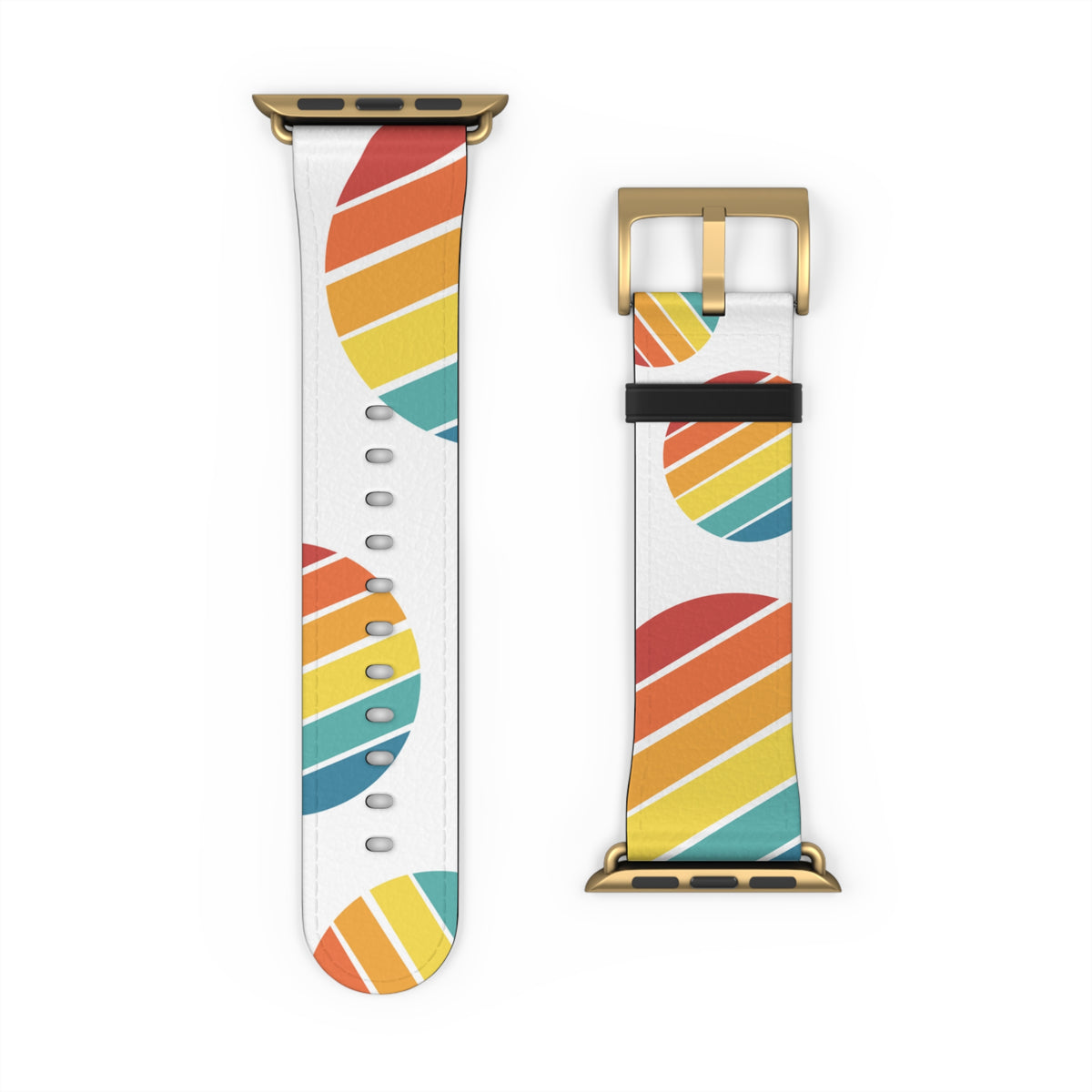 Retro Rainbow Watch Band