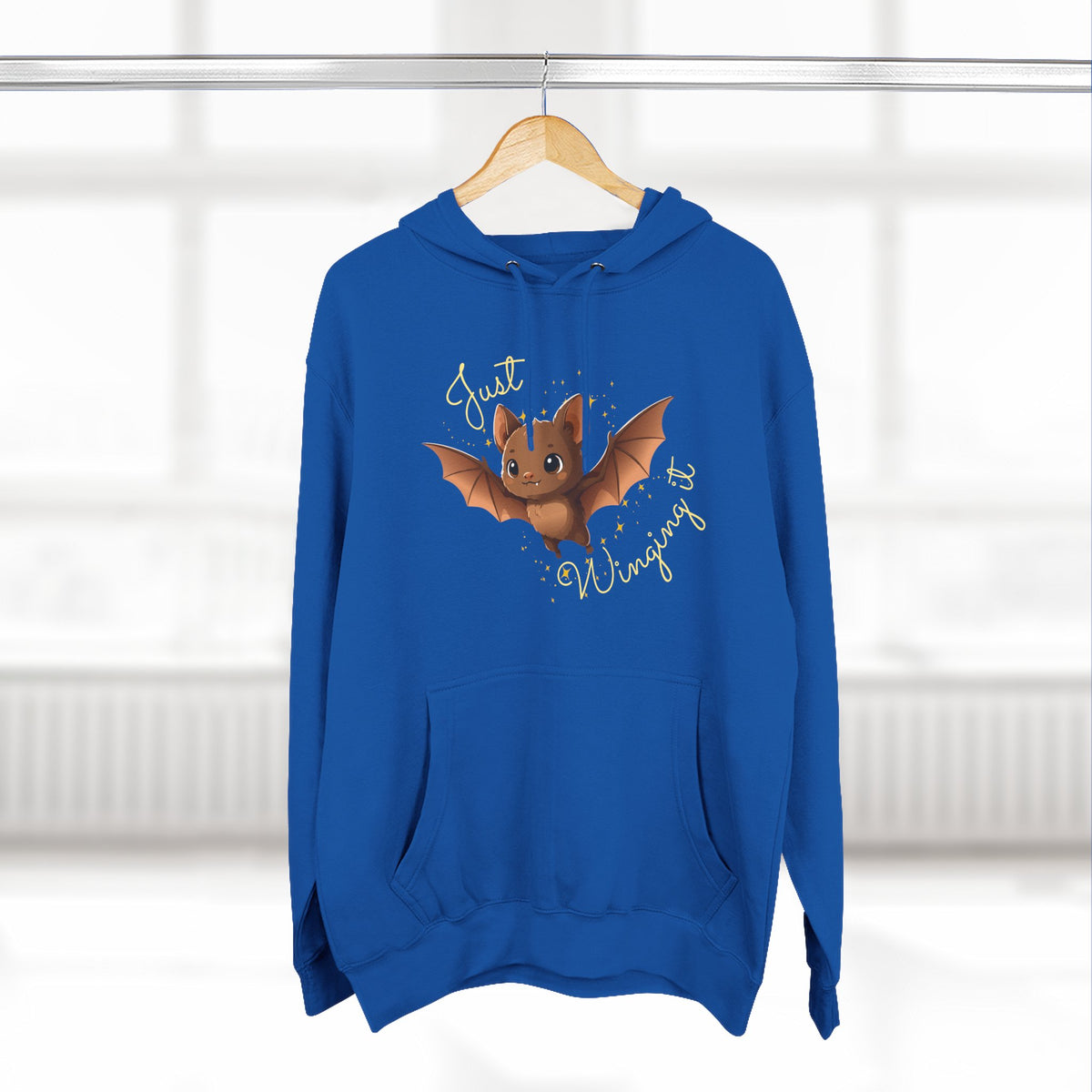 "Just Winging it" Adult Fleece Hoodie