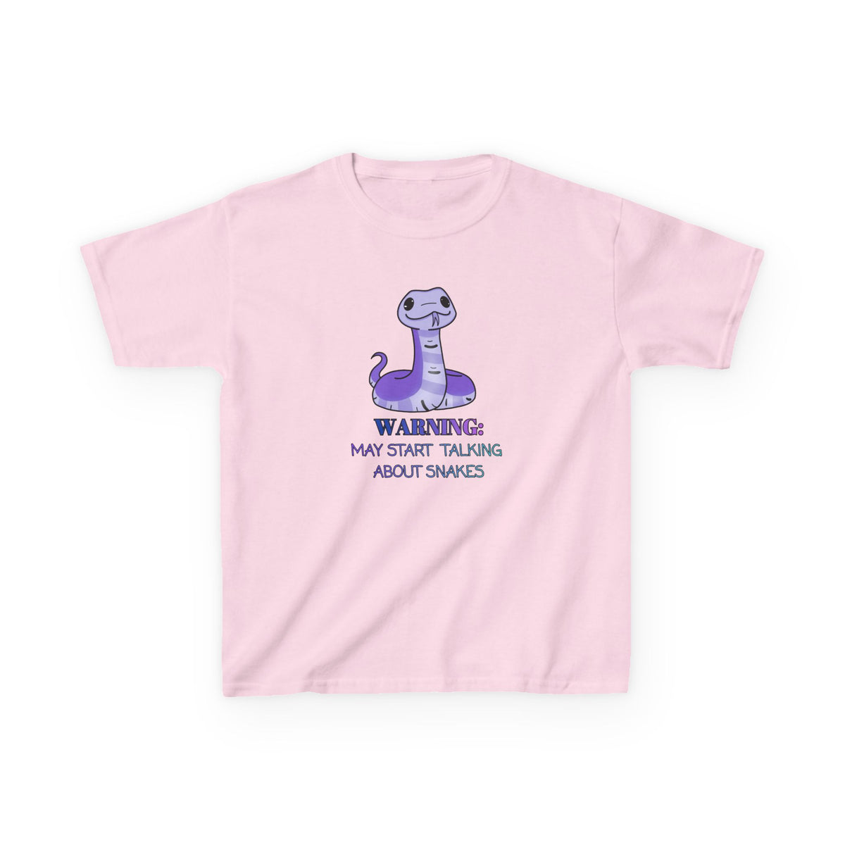 Warning: May talk about Snakes Kids Heavy Cotton™ Tee