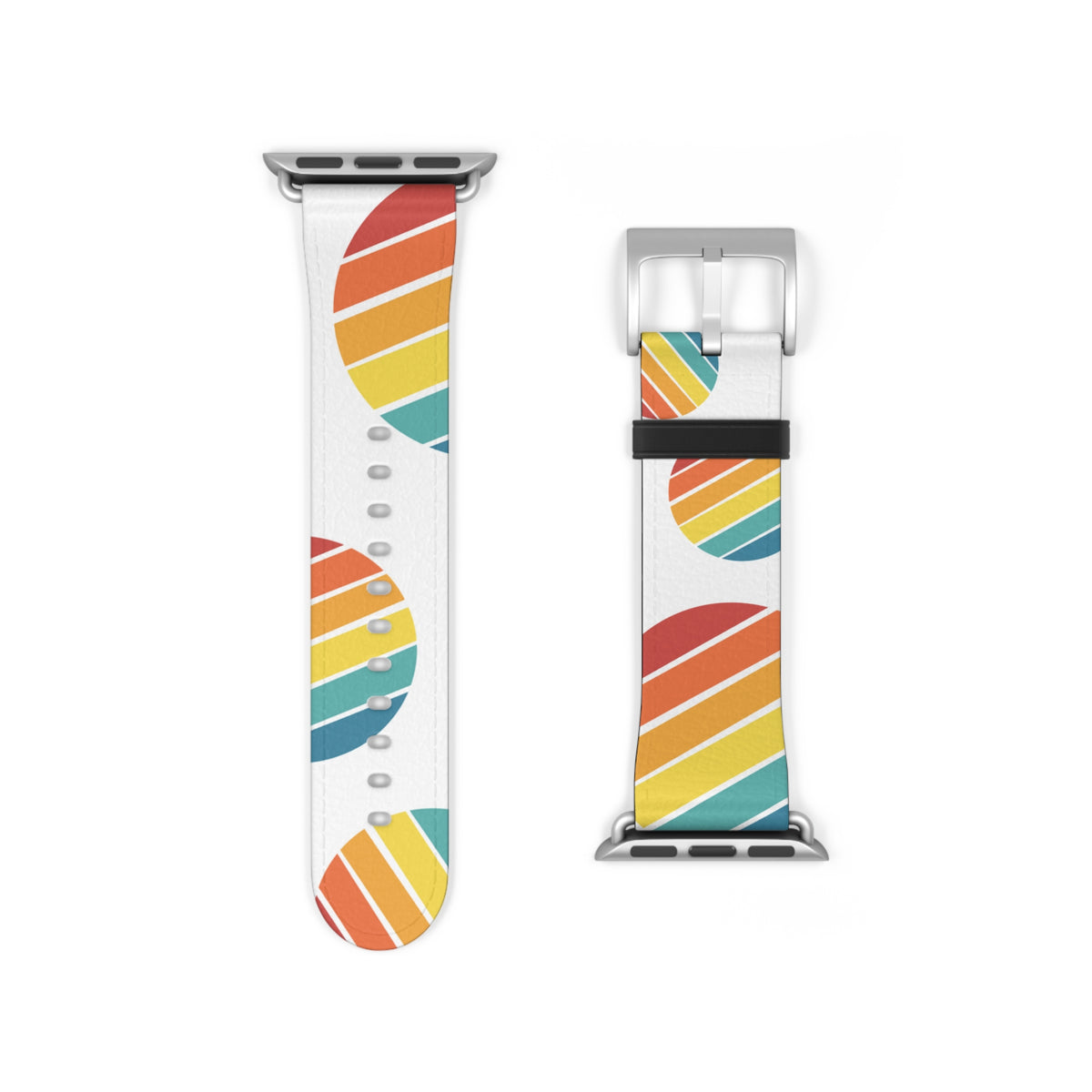 Retro Rainbow Watch Band