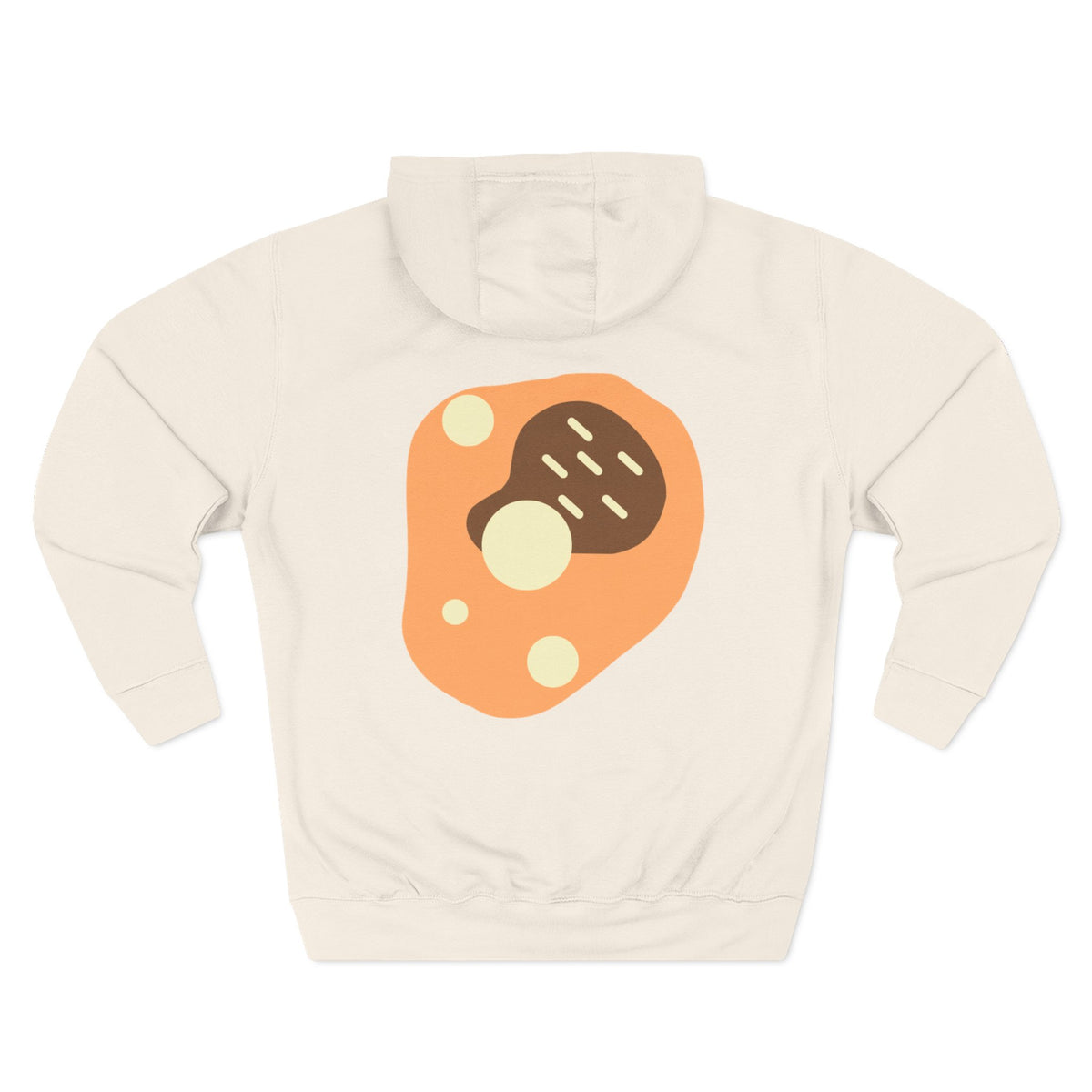 Chilli themed, (Front & Back Design) Adult Fleece Hoodie