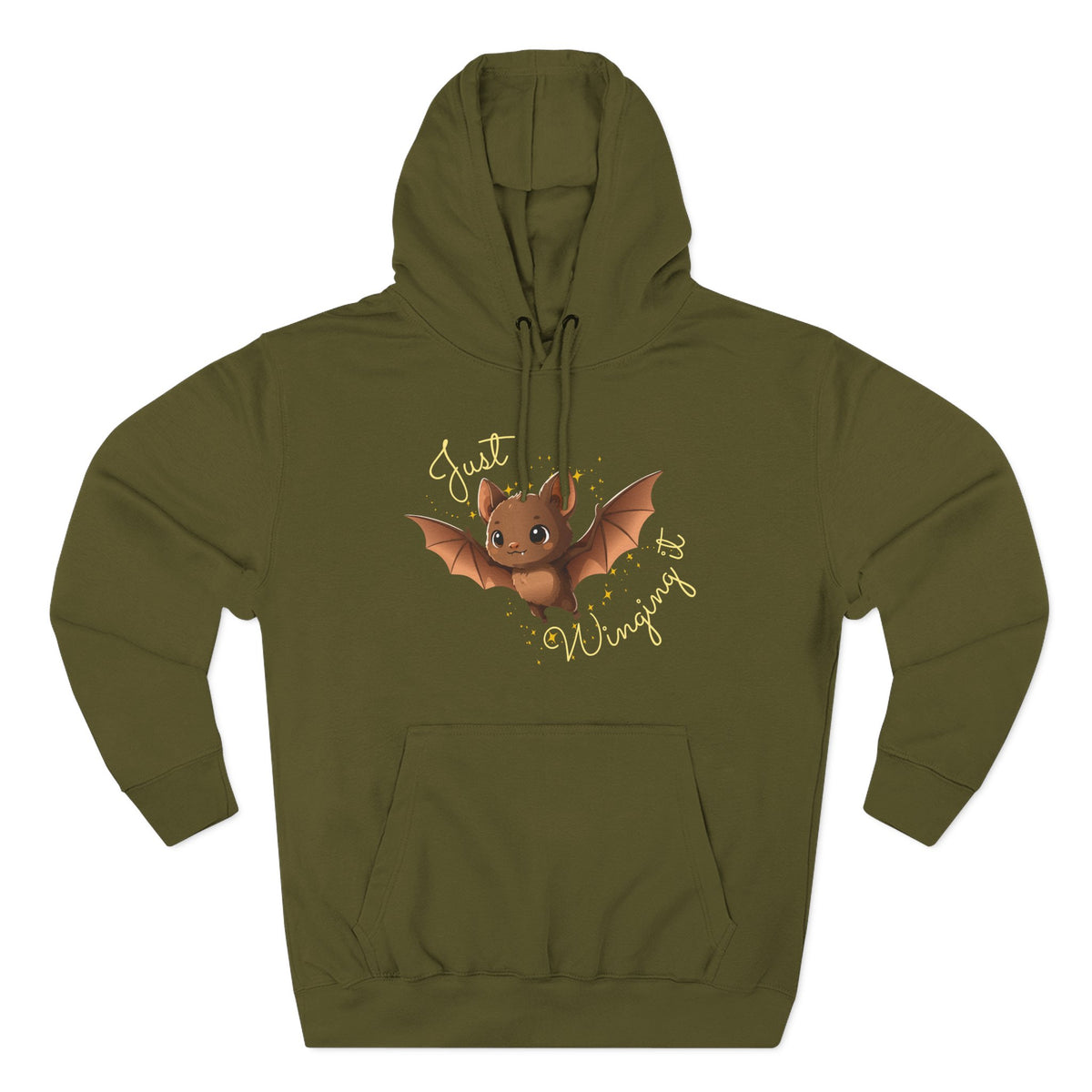 "Just Winging it" Adult Fleece Hoodie