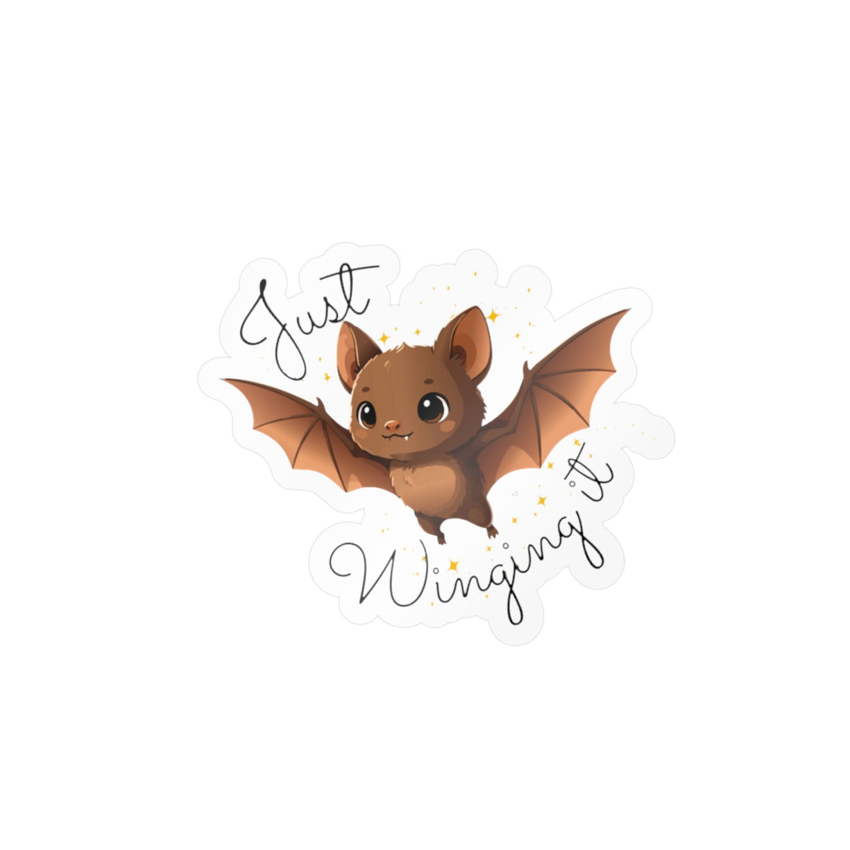 Just Winging it, Bat Kiss-Cut Vinyl Decals