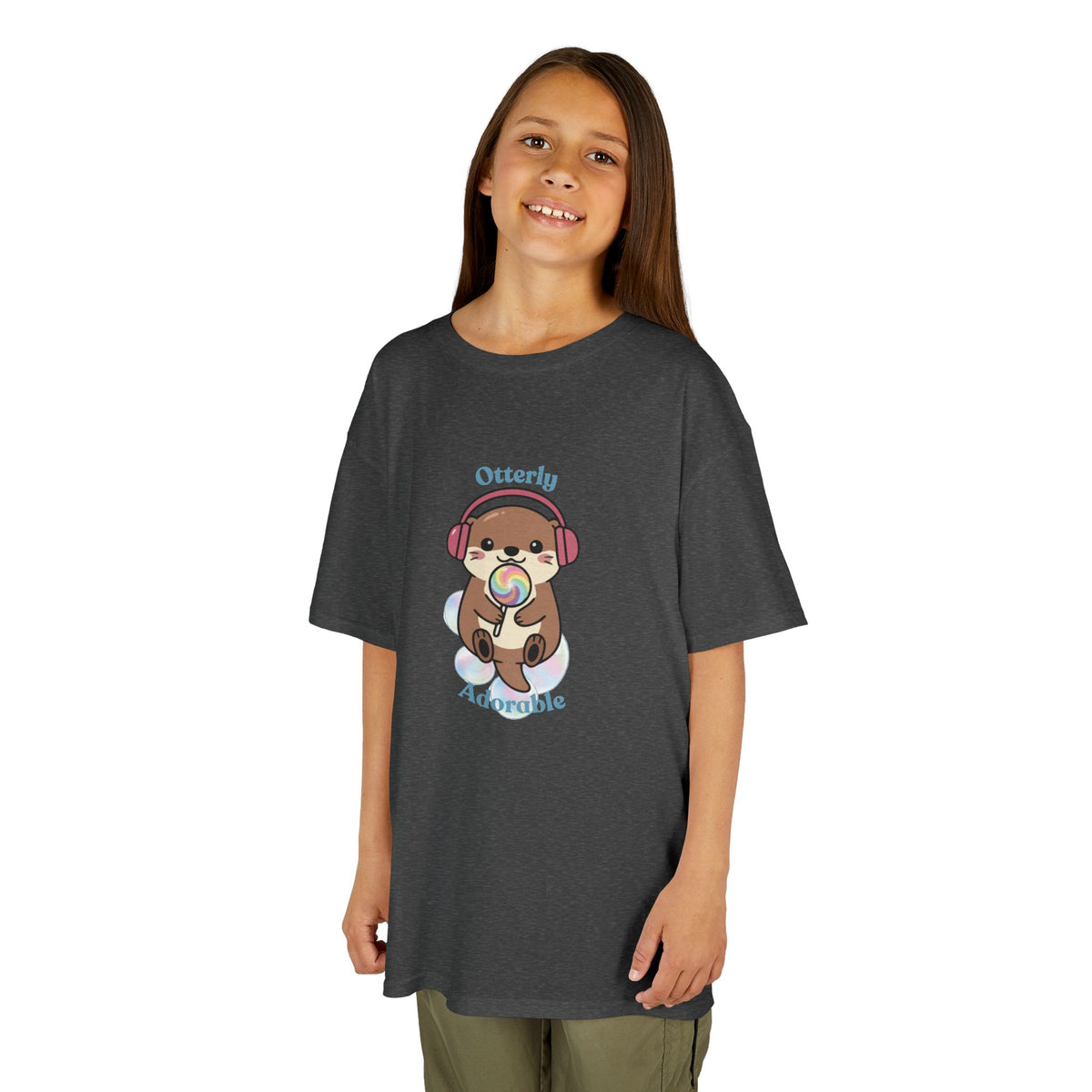 "Otterly Adorable" Kids Heavy Cotton™ Tee