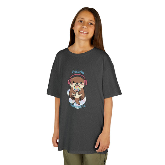"Otterly Adorable" Kids Heavy Cotton™ Tee