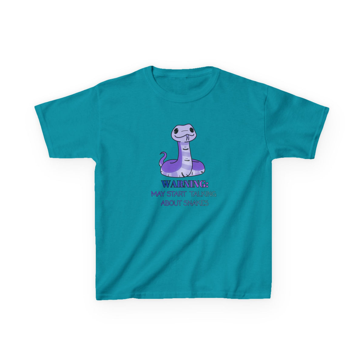 Warning: May talk about Snakes Kids Heavy Cotton™ Tee