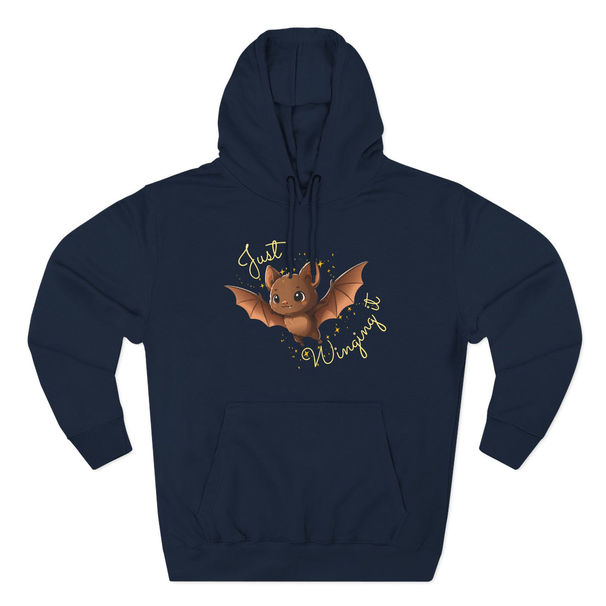"Just Winging it" Adult Fleece Hoodie