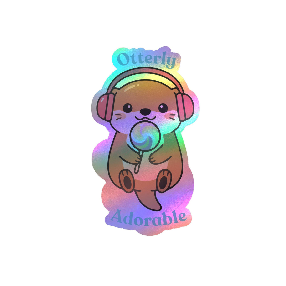 Otterly Adorable Kiss-Cut Vinyl Decals