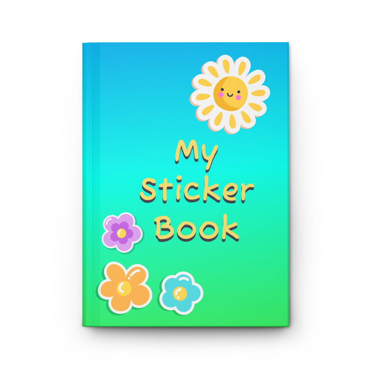 Sticker Book! Hardcover Matte (Blank)