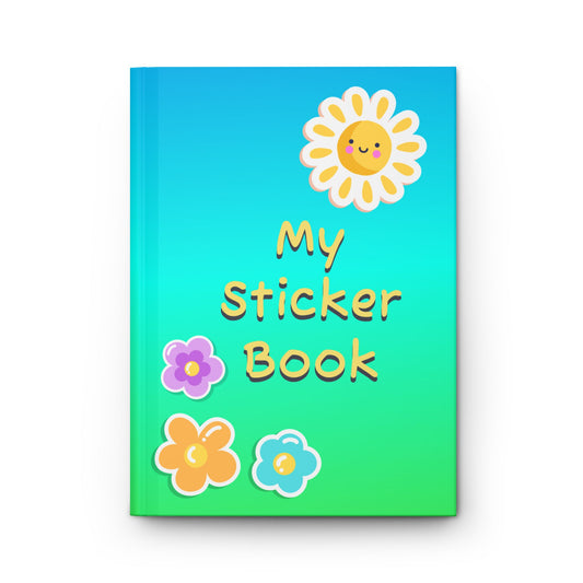Sticker Book! Hardcover Matte (Blank)