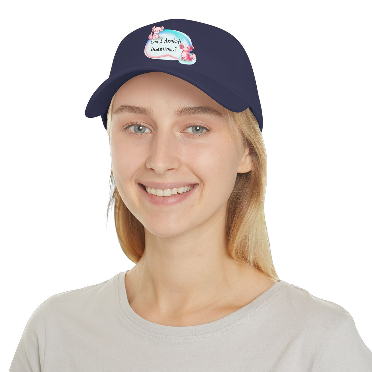Axolotl, Can I Axolotl Questions? Low Profile Baseball Cap