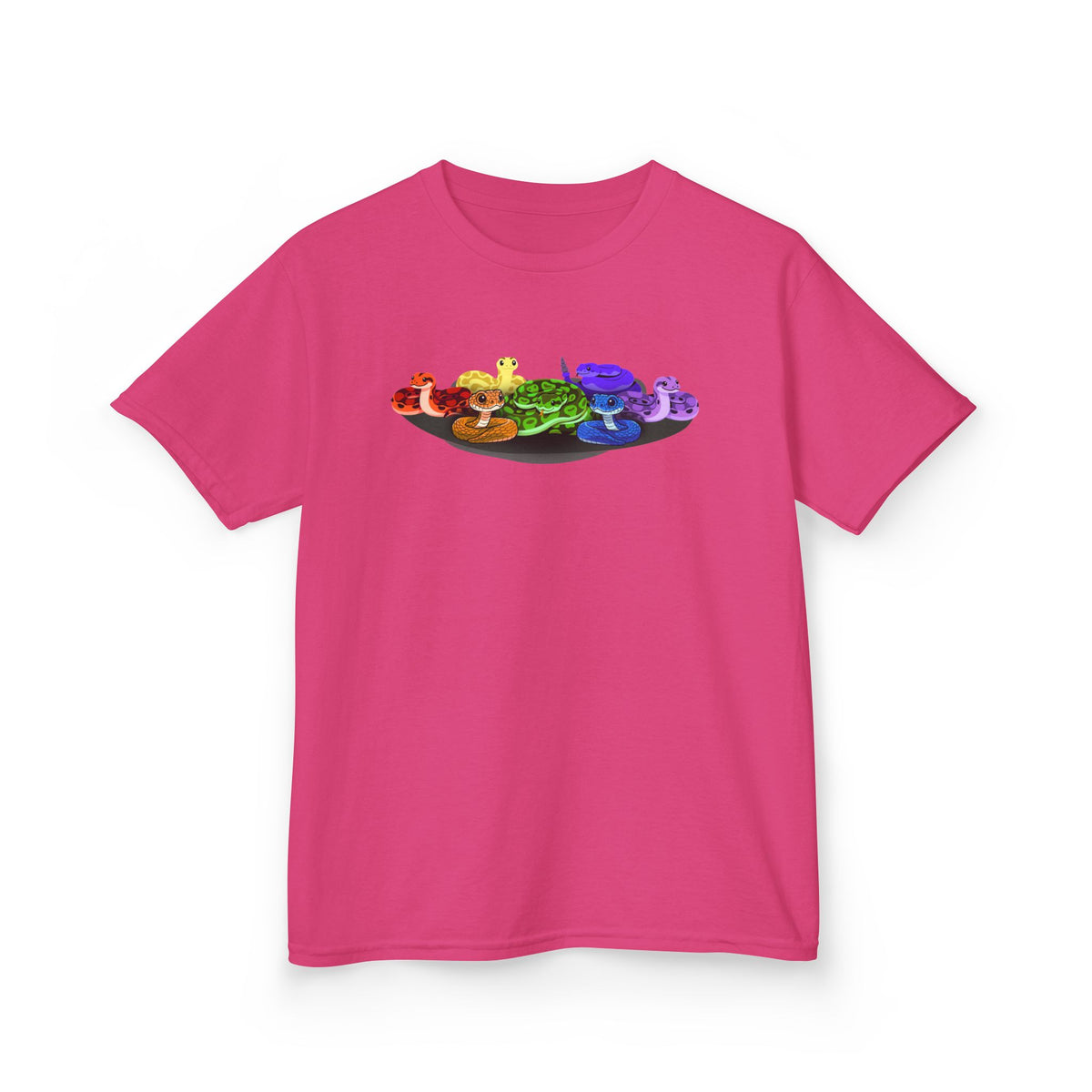 Rainbow of Snakes! Kids Heavy Cotton™ Tee