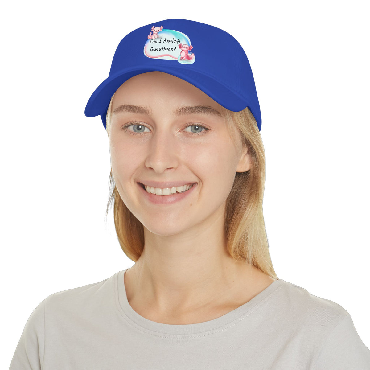 Axolotl, Can I Axolotl Questions? Low Profile Baseball Cap