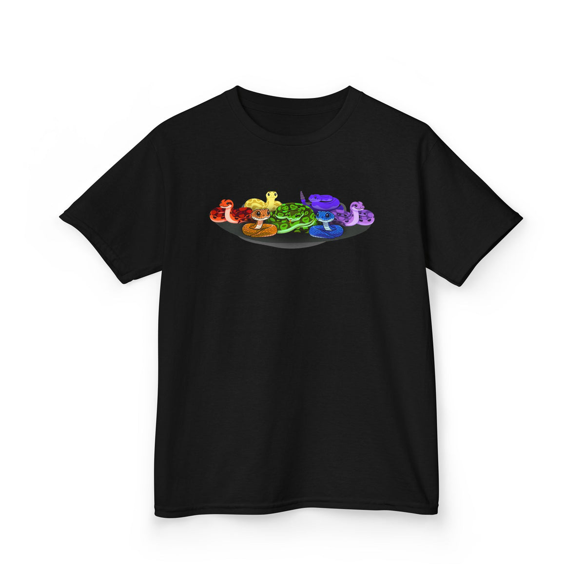 Rainbow of Snakes! Kids Heavy Cotton™ Tee
