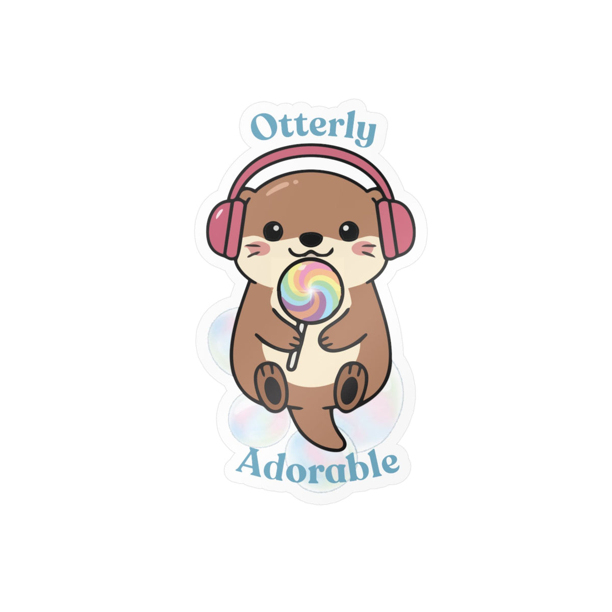 Otterly Adorable Kiss-Cut Vinyl Decals