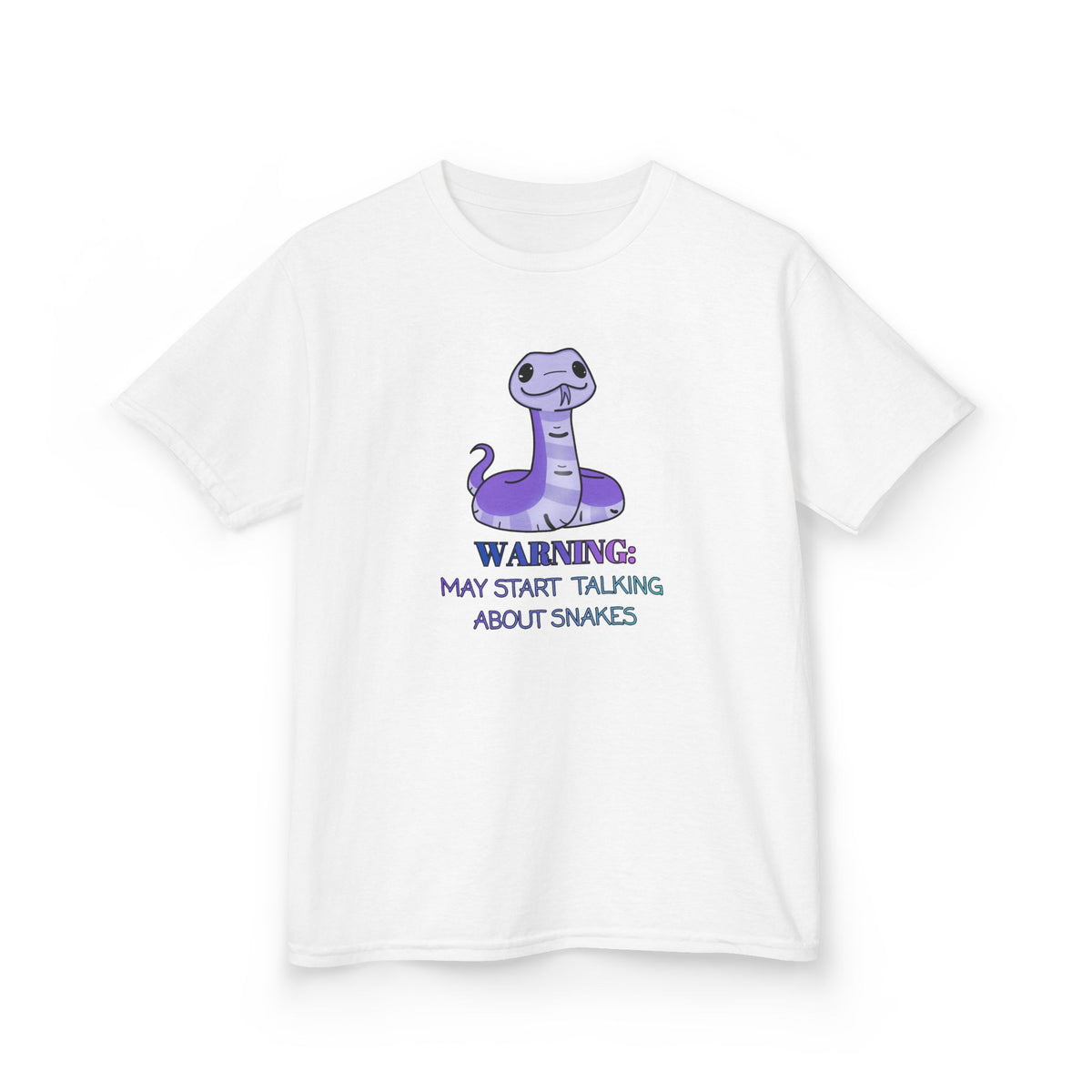 Warning: May talk about Snakes Kids Heavy Cotton™ Tee