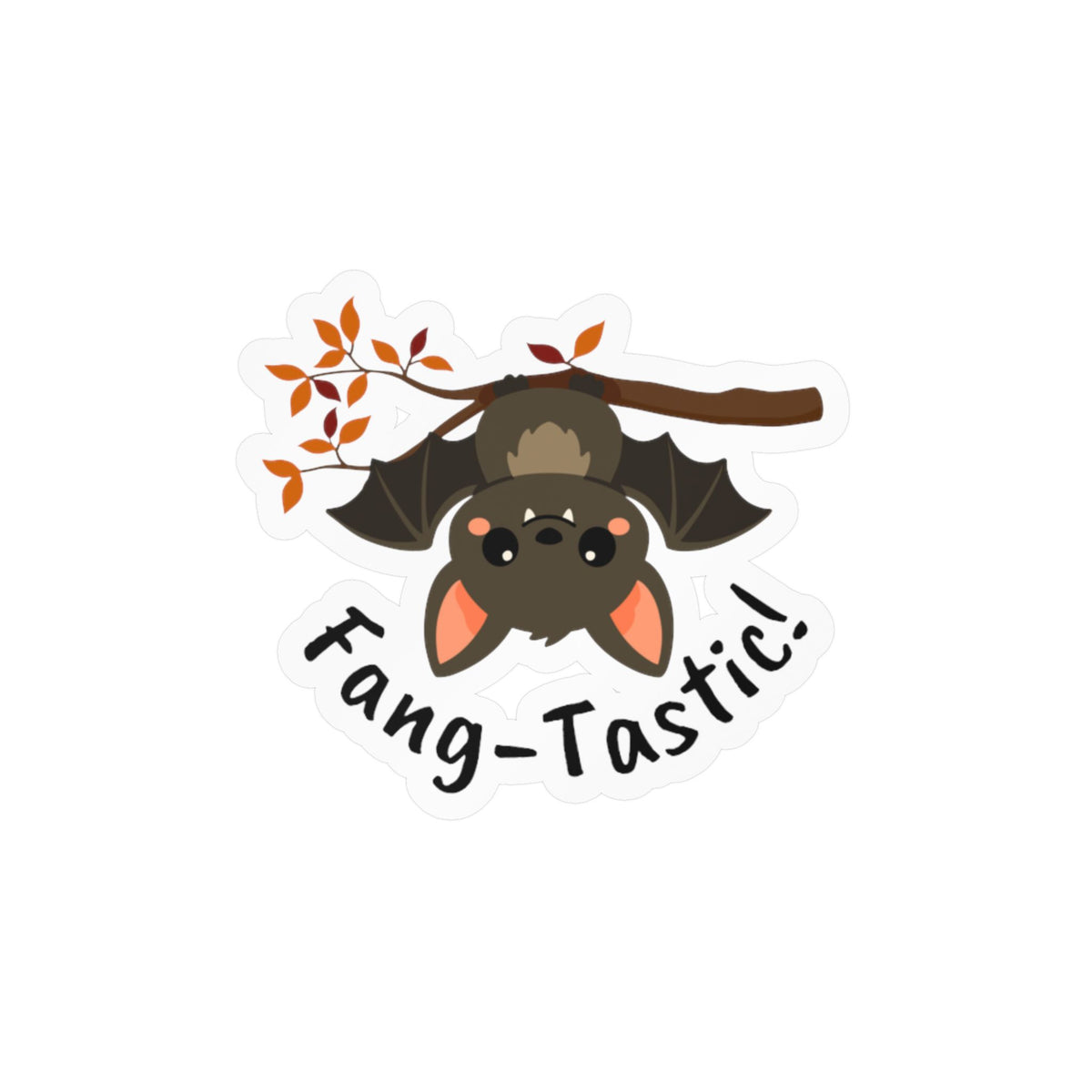 Fang-Tastic! Bat Kiss-Cut Vinyl Decals