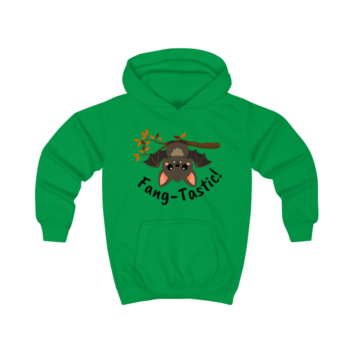 "Fang-Tastic" Bat Kids Hoodie