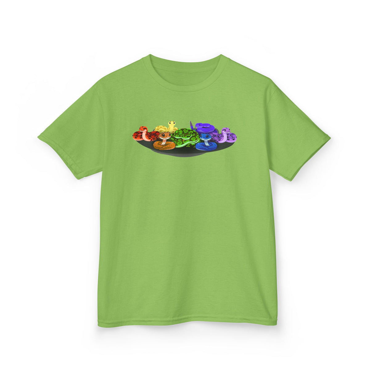Rainbow of Snakes! Kids Heavy Cotton™ Tee