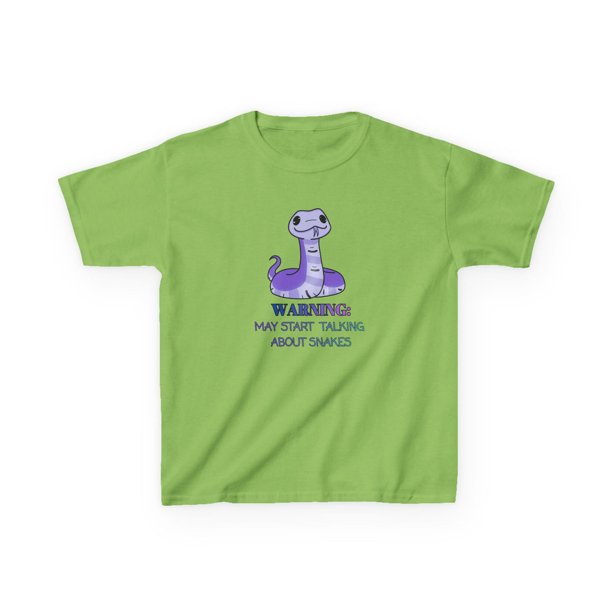 Warning: May talk about Snakes Kids Heavy Cotton™ Tee