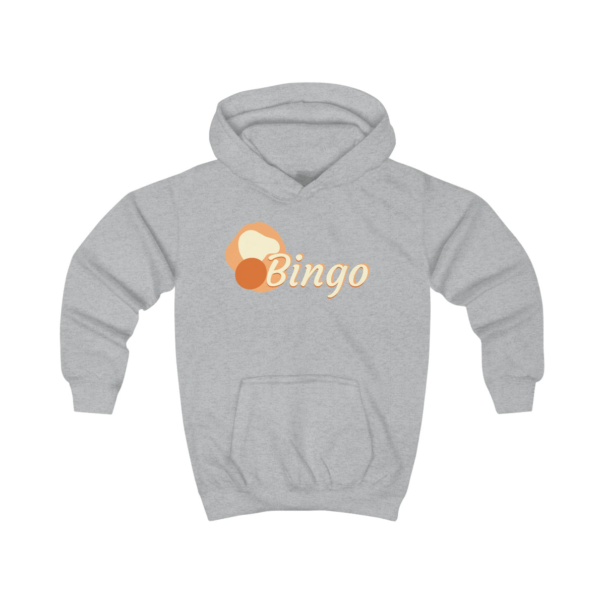 Bingo themed (Front & Back Design) Kids Hoodie