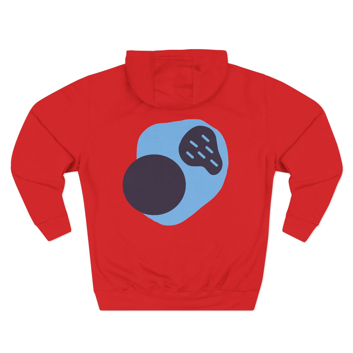 Bandit themed, (Front & Back Design) Adult Fleece Hoodie