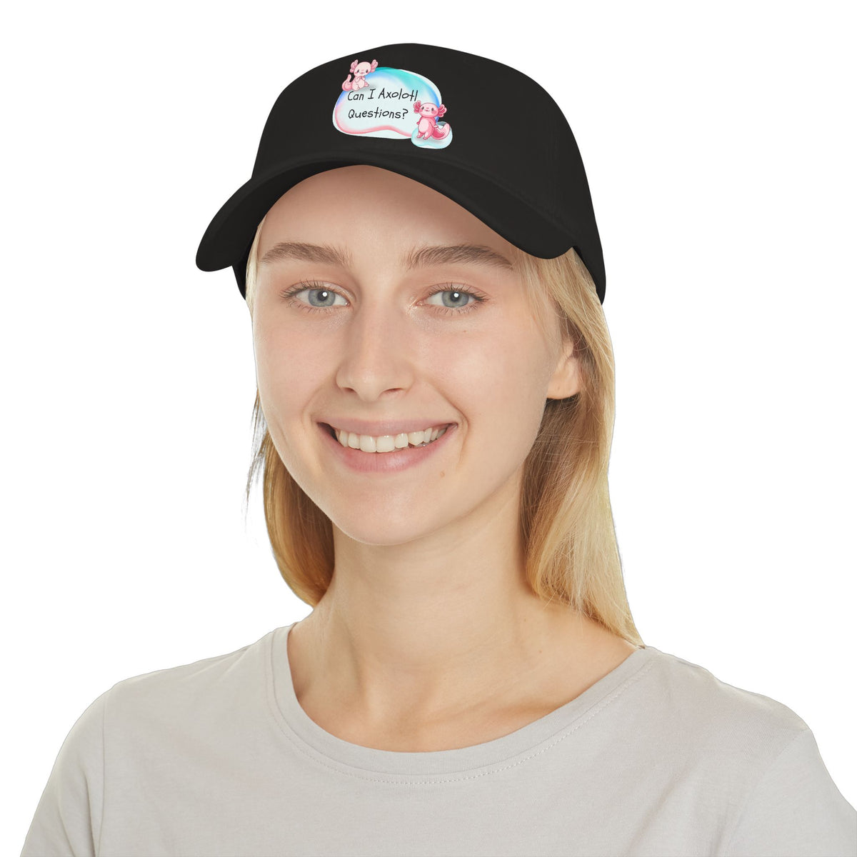 Axolotl, Can I Axolotl Questions? Low Profile Baseball Cap