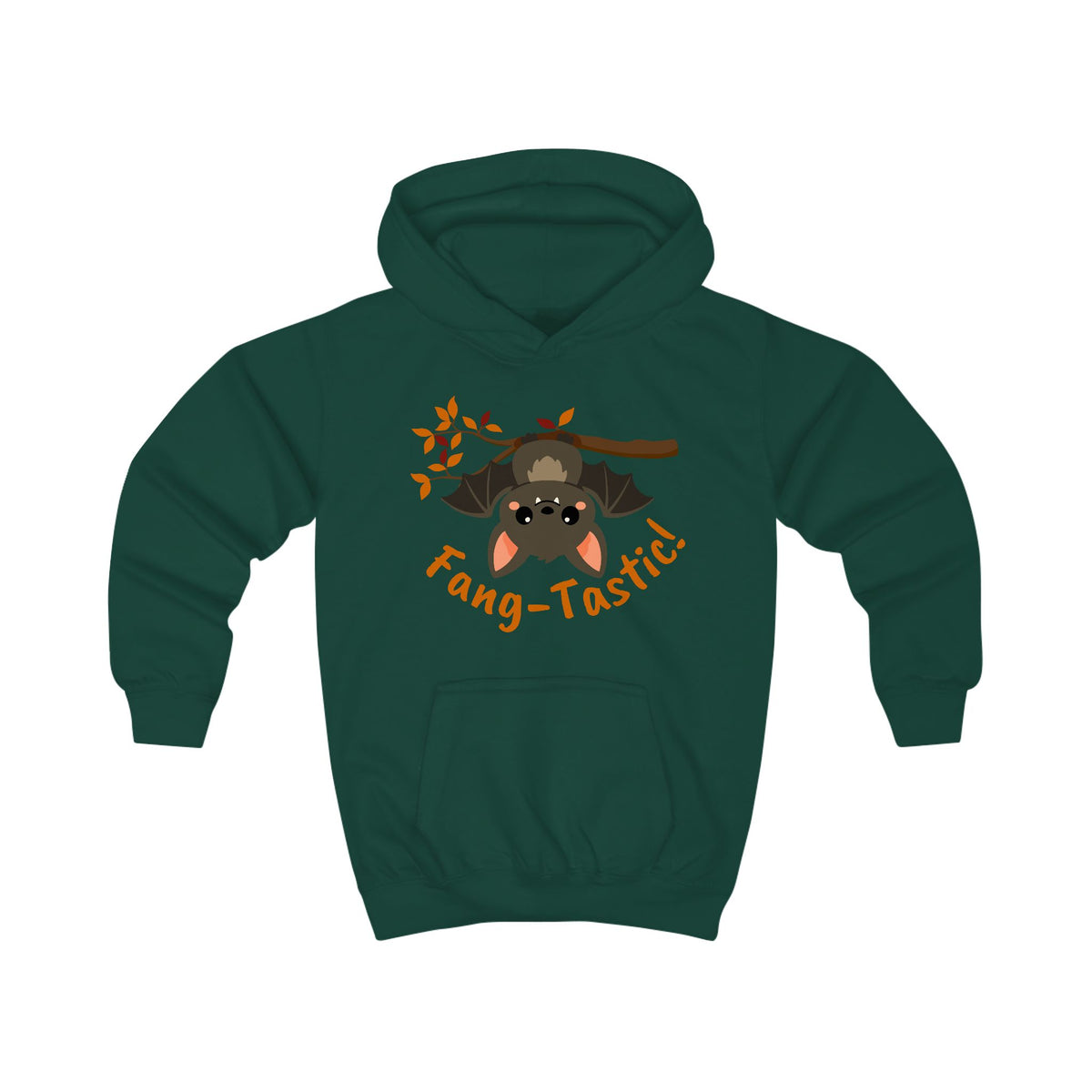 "Fang-Tastic" Bat Kids Hoodie