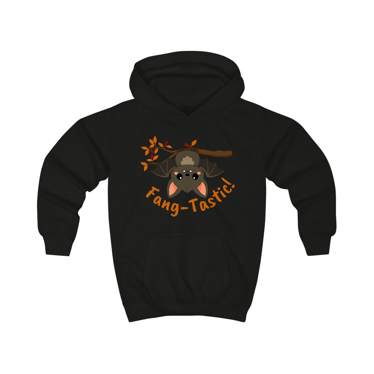 "Fang-Tastic" Bat Kids Hoodie