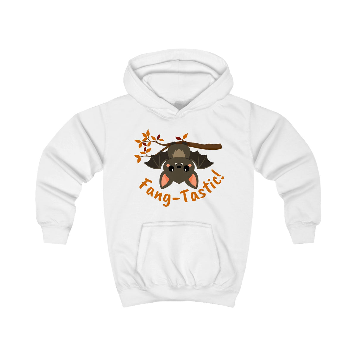 "Fang-Tastic" Bat Kids Hoodie