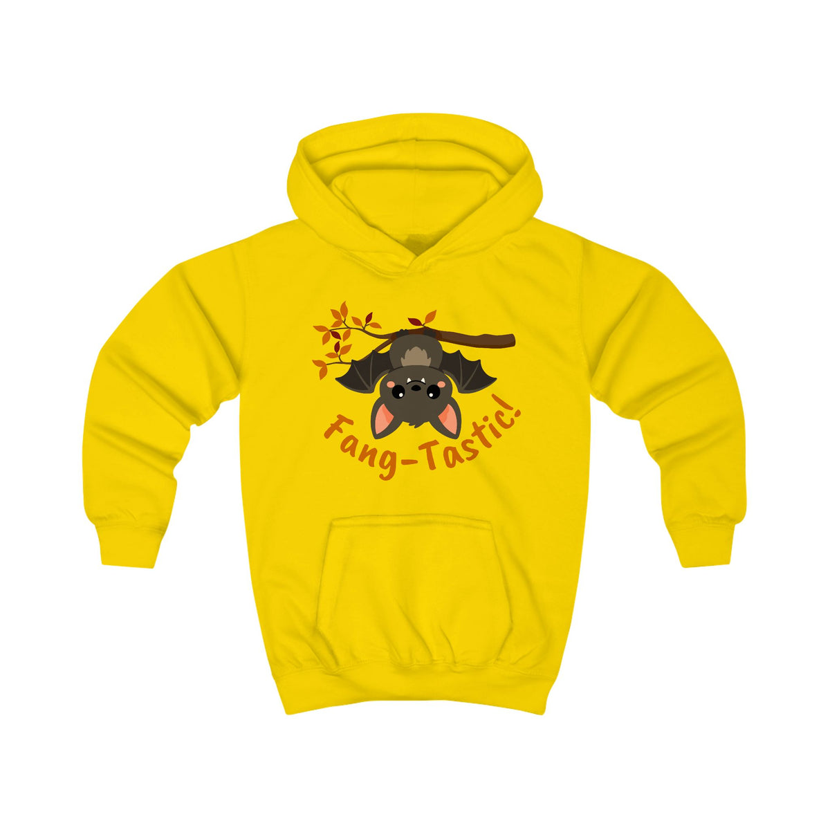 "Fang-Tastic" Bat Kids Hoodie