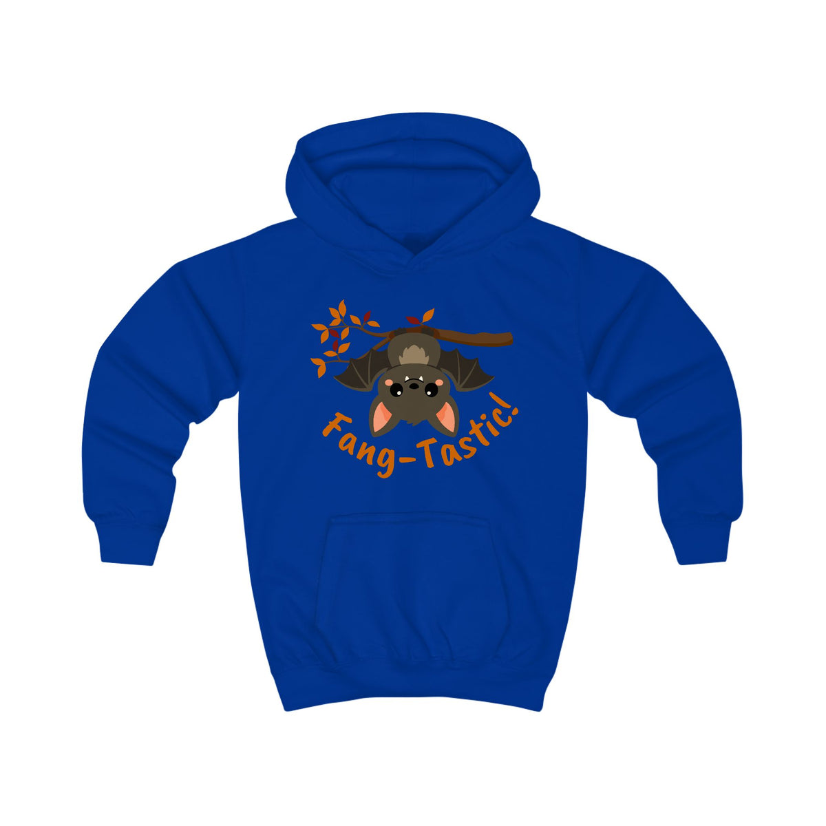 "Fang-Tastic" Bat Kids Hoodie