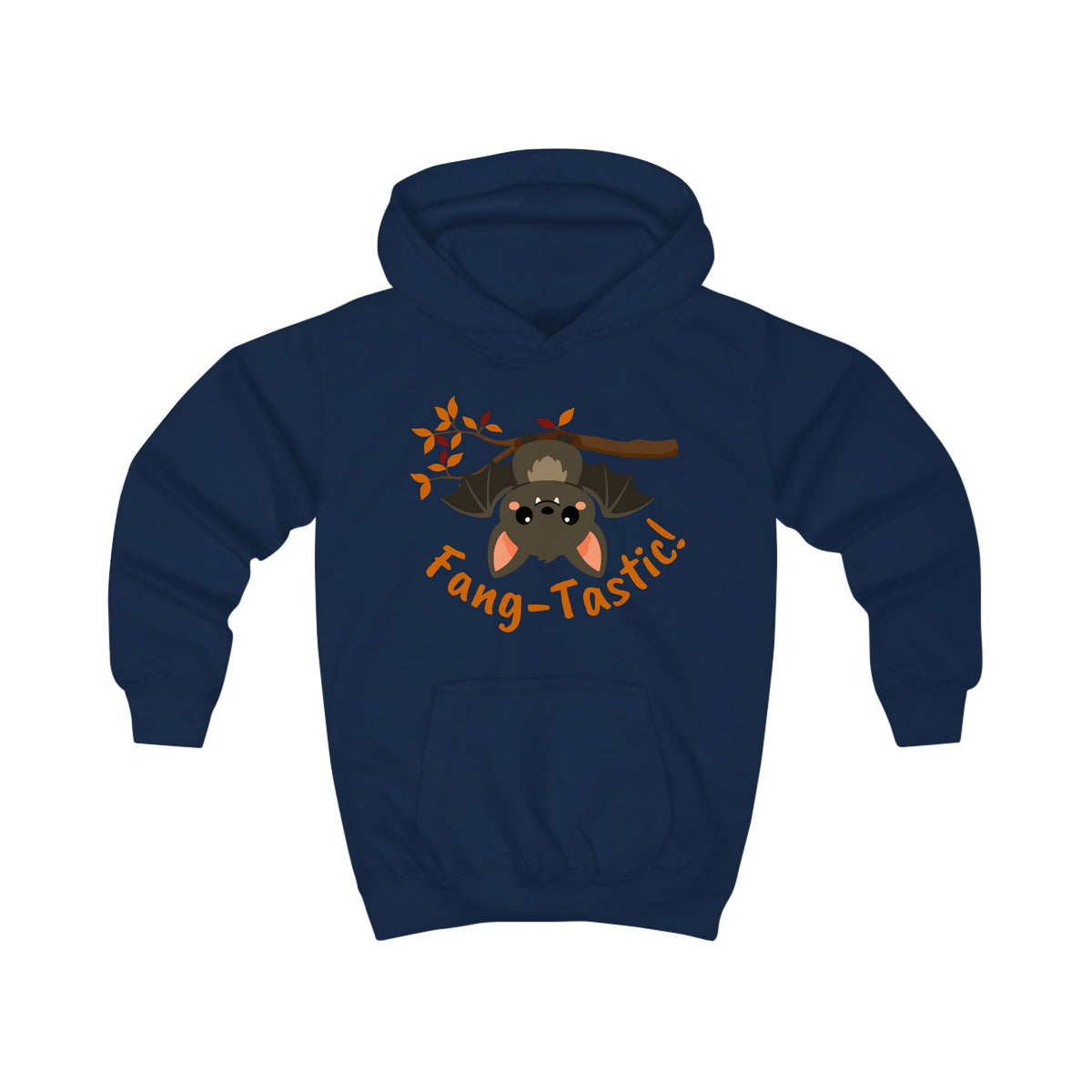 "Fang-Tastic" Bat Kids Hoodie