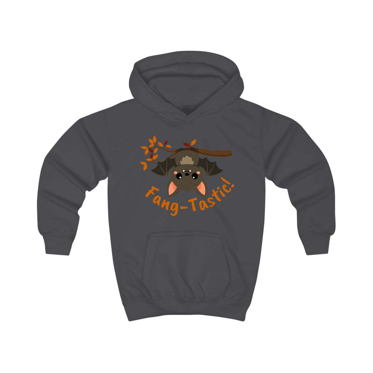 "Fang-Tastic" Bat Kids Hoodie
