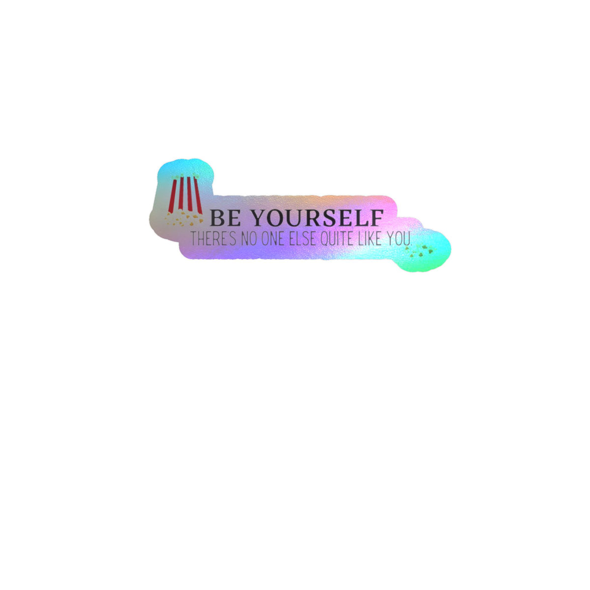 "Be Yourself" Bluey Quote Kiss-Cut Vinyl Decals
