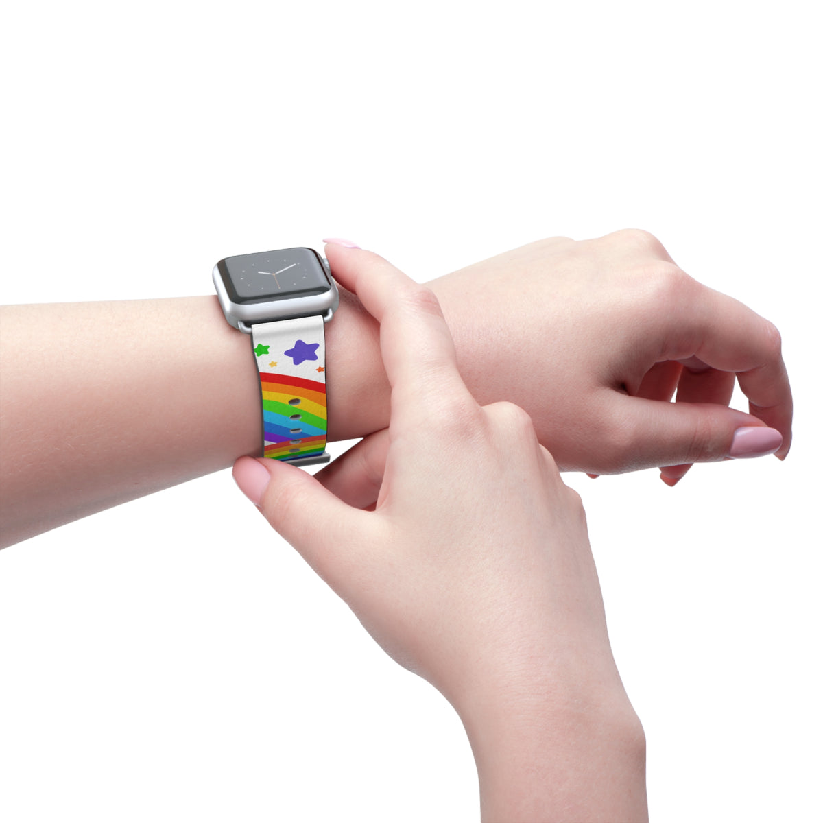 Rainbow Brite inspired Watch Band
