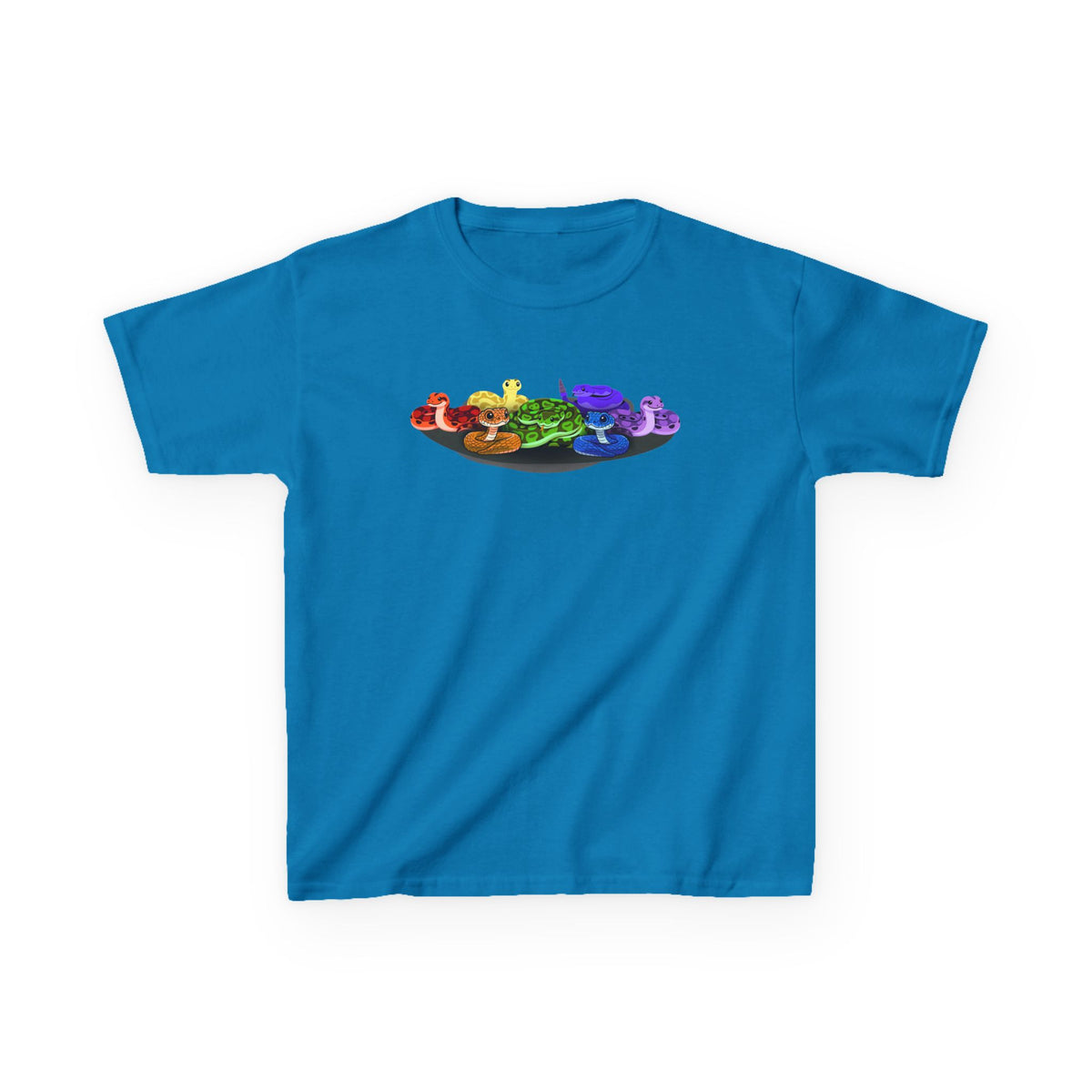Rainbow of Snakes! Kids Heavy Cotton™ Tee