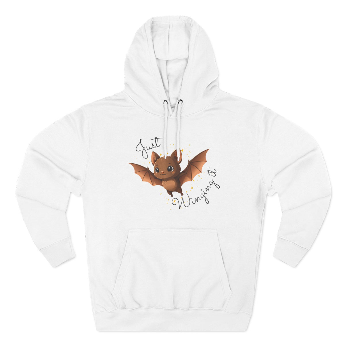 "Just Winging it" Adult Fleece Hoodie