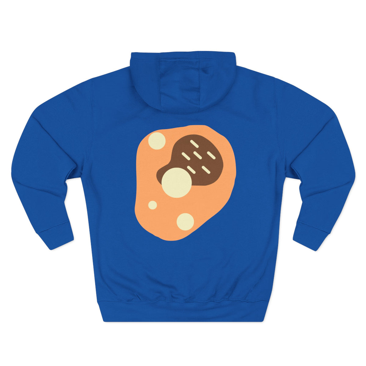Chilli themed, (Front & Back Design) Adult Fleece Hoodie